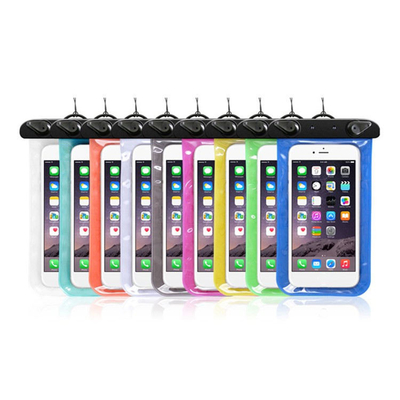 Sac sec de téléphone universel mobile imperméable de poche de PVC pour des accessoires de téléphone