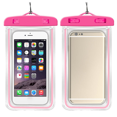 Sac sec de téléphone universel mobile imperméable de poche de PVC pour des accessoires de téléphone