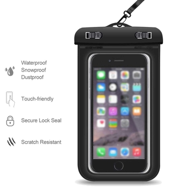 Couverture imperméable universelle de cas de téléphone d'ODM de poche imperméable de téléphone portable de TPU
