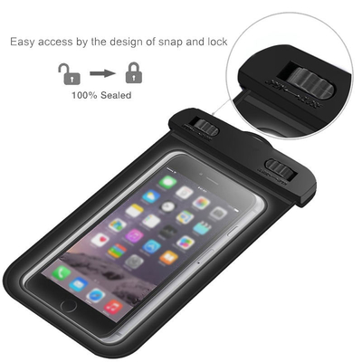 Couverture imperméable universelle de cas de téléphone d'ODM de poche imperméable de téléphone portable de TPU