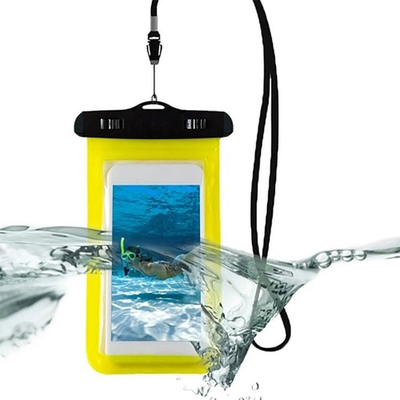 Sac de flottement universel de cas imperméable de téléphone de Lanyard Waterproof Cell Phone Pouch
