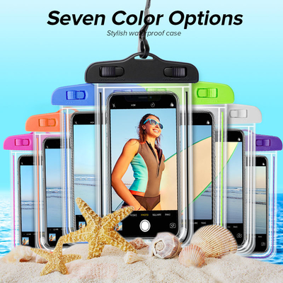 Sac de flottement universel de cas imperméable de téléphone de Lanyard Waterproof Cell Phone Pouch