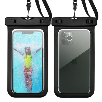 Cas imperméable de téléphone portable de PVC de support imperméable de téléphone de la CE pour le téléphone portable d'Iphone