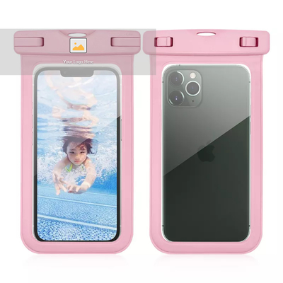 Cas imperméable de téléphone portable de PVC de support imperméable de téléphone de la CE pour le téléphone portable d'Iphone