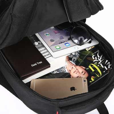 L'OEM du sac à dos 50cm d'ordinateur portable d'affaires de tissu d'Oxford a capitonné le sac à dos d'ordinateur