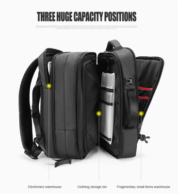 sac à dos multi de Smart de fonction d'OEM de sac à dos d'ordinateur portable d'affaires de 43.5cm pour le déplacement