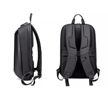 Sac à dos d'EVA Hard Case Waterproof Business avec le polyester gauche de remplissage d'Usb