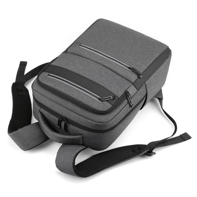 L'ordinateur portable d'affaires de 15,6 pouces balade le sac à dos imperméable de voyage avec Usb 28*16*42 cm