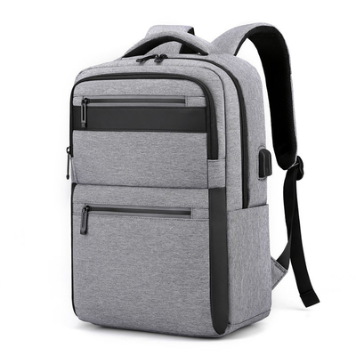 L'ordinateur portable d'affaires de 15,6 pouces balade le sac à dos imperméable de voyage avec Usb 28*16*42 cm