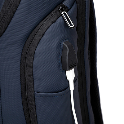 Le sac à dos imperméable d'ordinateur portable de voyage d'ODM met en sac le sac à dos de remplissage d'anti vol de 15,6 pouces