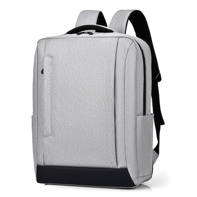 Sac à dos léger d'ordinateur portable de Gray Business Laptop Backpack Nylon de 11,8 pouces