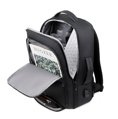 Sac à dos de remplissage imperméable d'USB avec la mode gauche d'ordinateur portable d'Usb portative