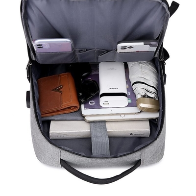 Ordinateur portable de sac à dos de voyage d'affaires de 15,6 pouces avec USB