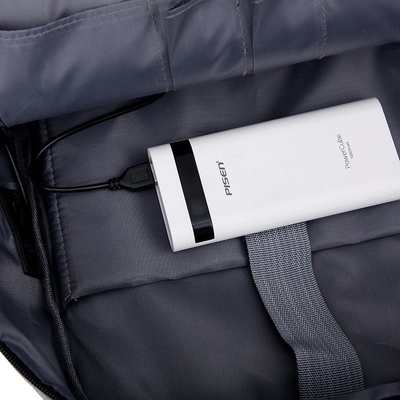 Ordinateur portable de sac à dos de voyage d'affaires de 15,6 pouces avec USB