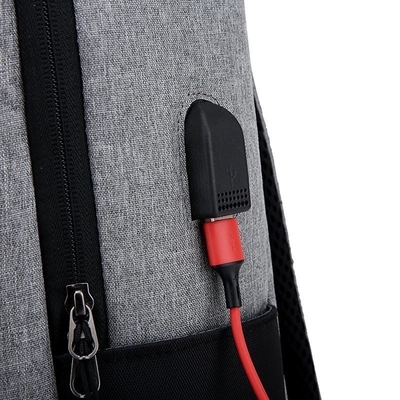 Ordinateur portable de sac à dos de voyage d'affaires de 15,6 pouces avec USB
