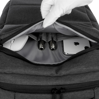 Vol de sac à dos d'ordinateur portable de tenue professionnelle décontractée de mode anti