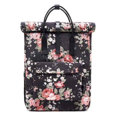Sac à dos fait sur commande d'ordinateur portable de Logo Waterproof Rolltop Bag 40cm Rolltop de toile
