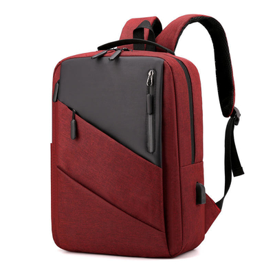 Sac à dos réfléchi d'ordinateur portable de voyage pour des étudiants 15 pouces avec l'OIN d'USB