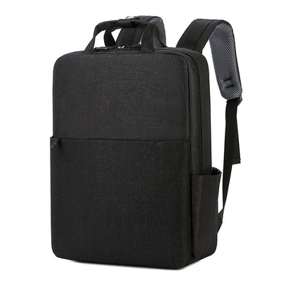 sacs à dos à sac à dos de voyage de Lap Top Ruck Sack Black d'étudiant de 41cm avec USB extérieur
