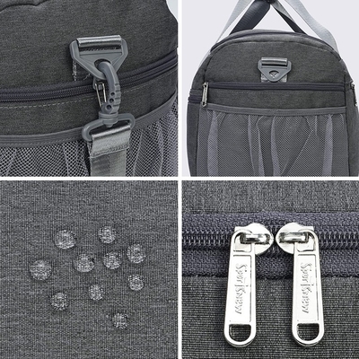 18&quot; anti sac marin à sac de voyage de vol de gymnase avec la poche humide de compartiment de chaussure
