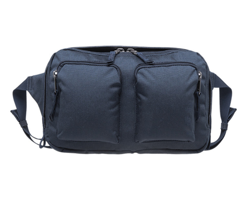Sac fait sur commande de luxe Fanny Pack Waist Pouch Bag de ceinture de bleu marine pour des dames