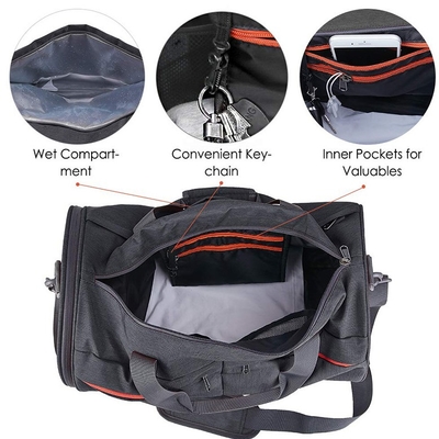Sac marin léger à gymnase d'anti de vol de sport sac de voyage avec la poche humide de compartiment de chaussure