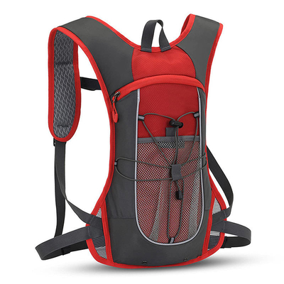 Sac à dos multicolore de recyclage de vessie de l'eau de gilet courant léger d'hydratation
