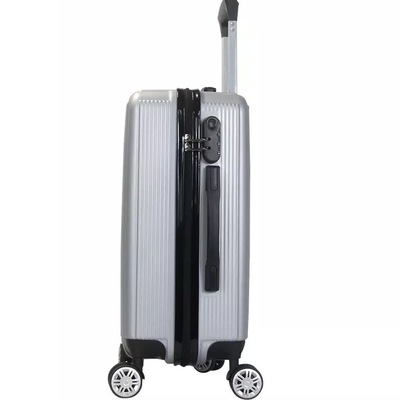 Le bagage en aluminium de voyage de chariot à pp place la valise sur des roues cas dur imperméable de 20 pouces