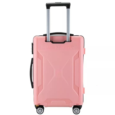 Polyester rayant dur Shell Luggage Set 24&quot; PCs pp Carry On de la serrure 3 de bagage de Tsa de valise de chariot