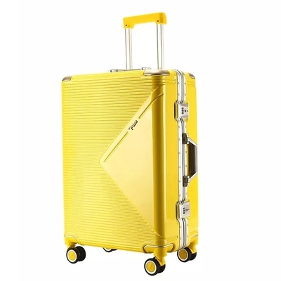 20&quot; caisse dure de déplacement faite sur commande de PC de poignée de valise de chariot de voyage de bagage à échelle imperméable de poids