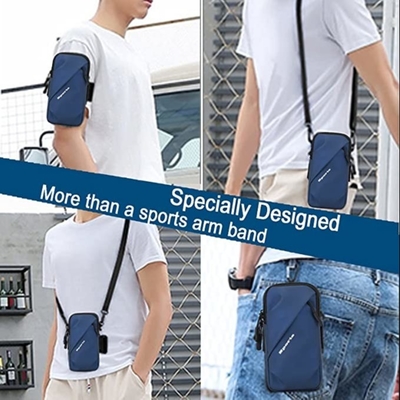 Petite croix - bourse de téléphone portable de corps Mini Shoulder Bag Wallet léger avec des fentes de carte de crédit