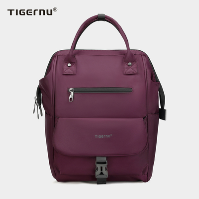 T-B3184 sac à dos Mochila d'ordinateur portable de voyage de grande capacité de 14 pouces pour des femmes
