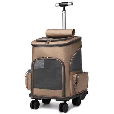 Chariot viable imperméable extérieur à voyage d'animal familier de sac de transporteur d'animal familier de voyage de mode