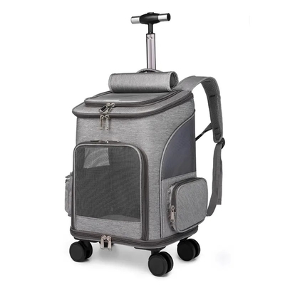Chariot viable imperméable extérieur à voyage d'animal familier de sac de transporteur d'animal familier de voyage de mode