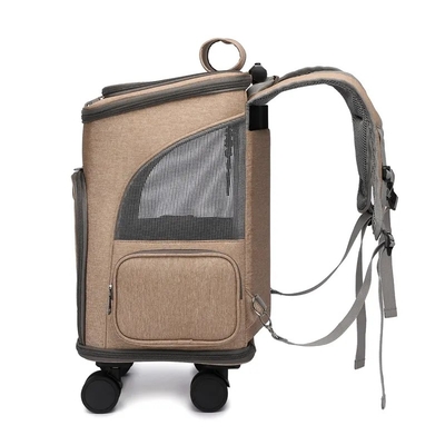 Chariot viable imperméable extérieur à voyage d'animal familier de sac de transporteur d'animal familier de voyage de mode