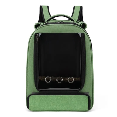 Le sac de transporteur léger d'animal familier de perroquet d'oiseau mettent en cage Mesh Large Foldable Travel Backpack extérieur