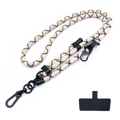 Croix en nylon de tissu - courroie I14 mobile pro Max Smartphone Lanyard Hiking de téléphone de corps