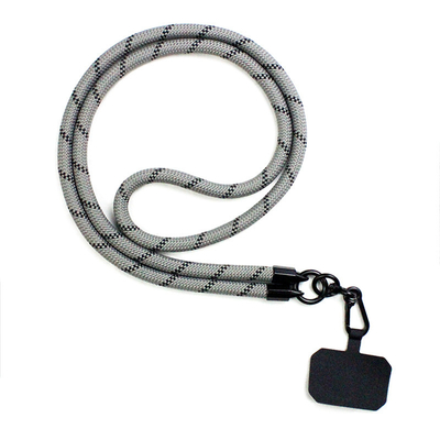 Courroie universelle de Lanyard Adjustable Nylon Neck Phone de téléphone d'ODM avec le métal de correction